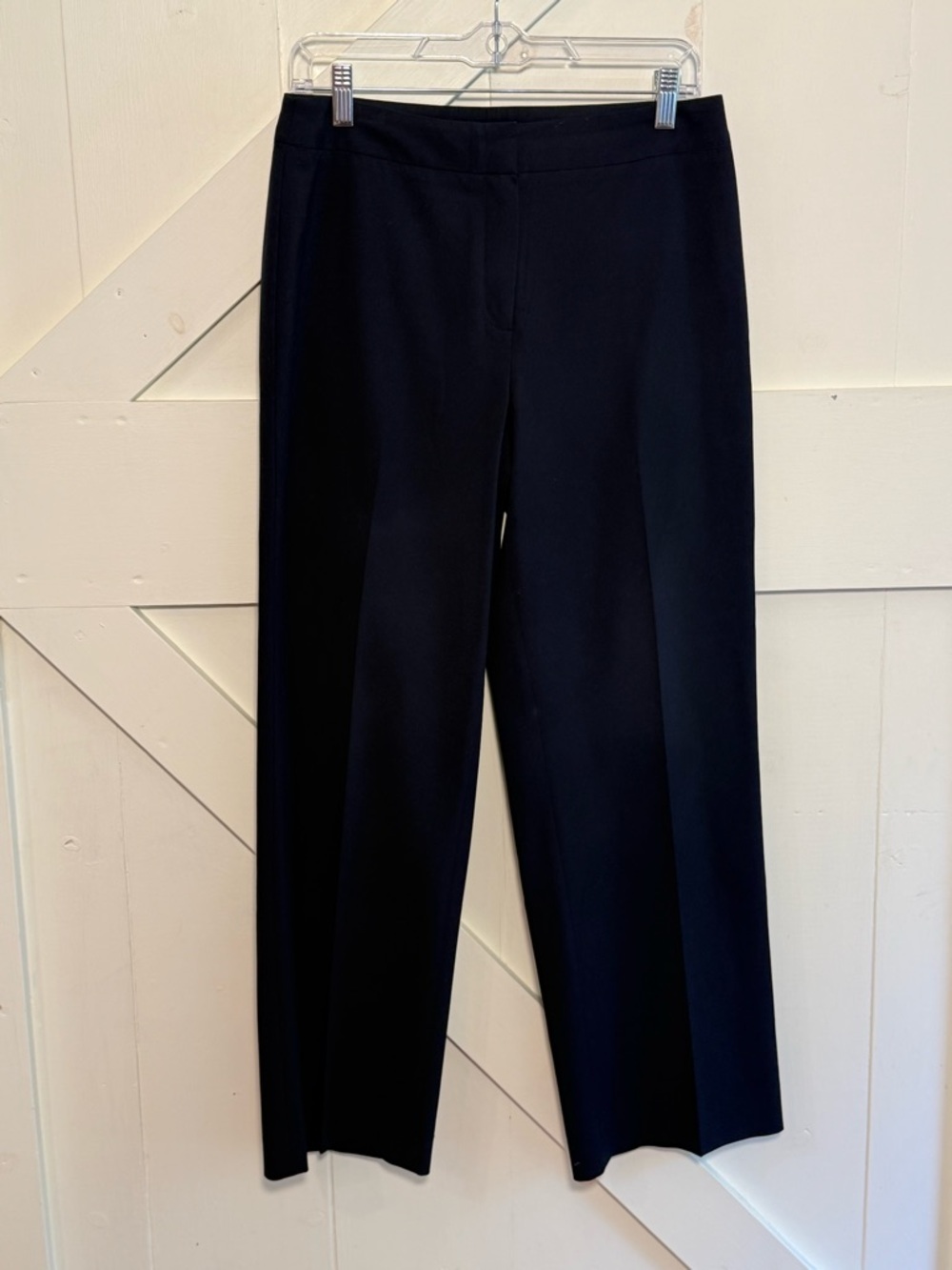 Jones New York Collection Stretch Black Dress Pants Size 8 Straight Leg Workwear